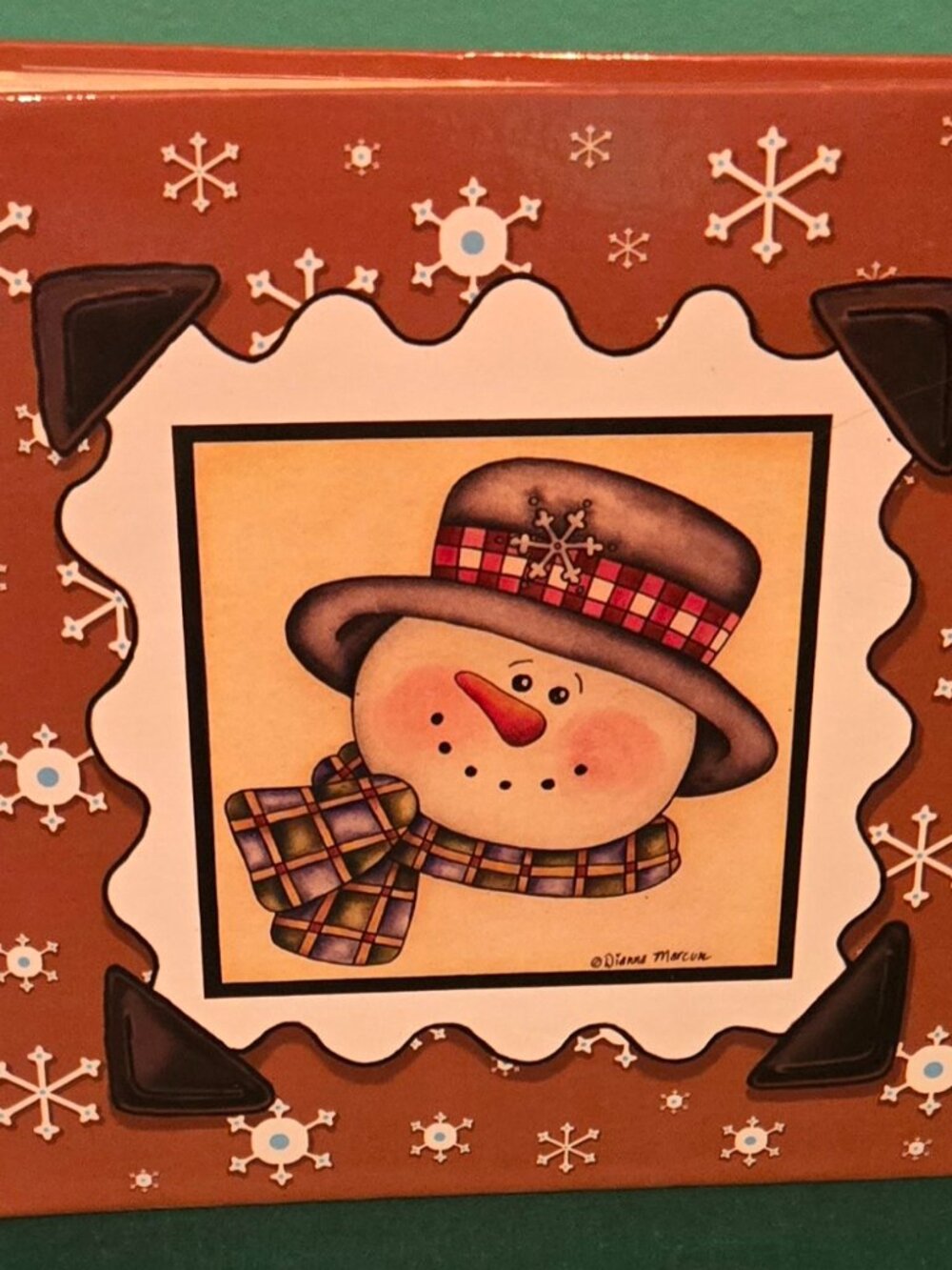New Seasons Snowman 4X6 Photo Album- Brand New